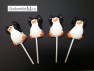 504sp Madagascar Penguins Chocolate or Hard Candy Lollipop Mold